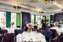 Restaurant, Clayton Hotel, Cardiff, Wales