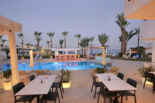 Terrasse, Okeanos Beach Hotel, Ayia Napa, Zypern