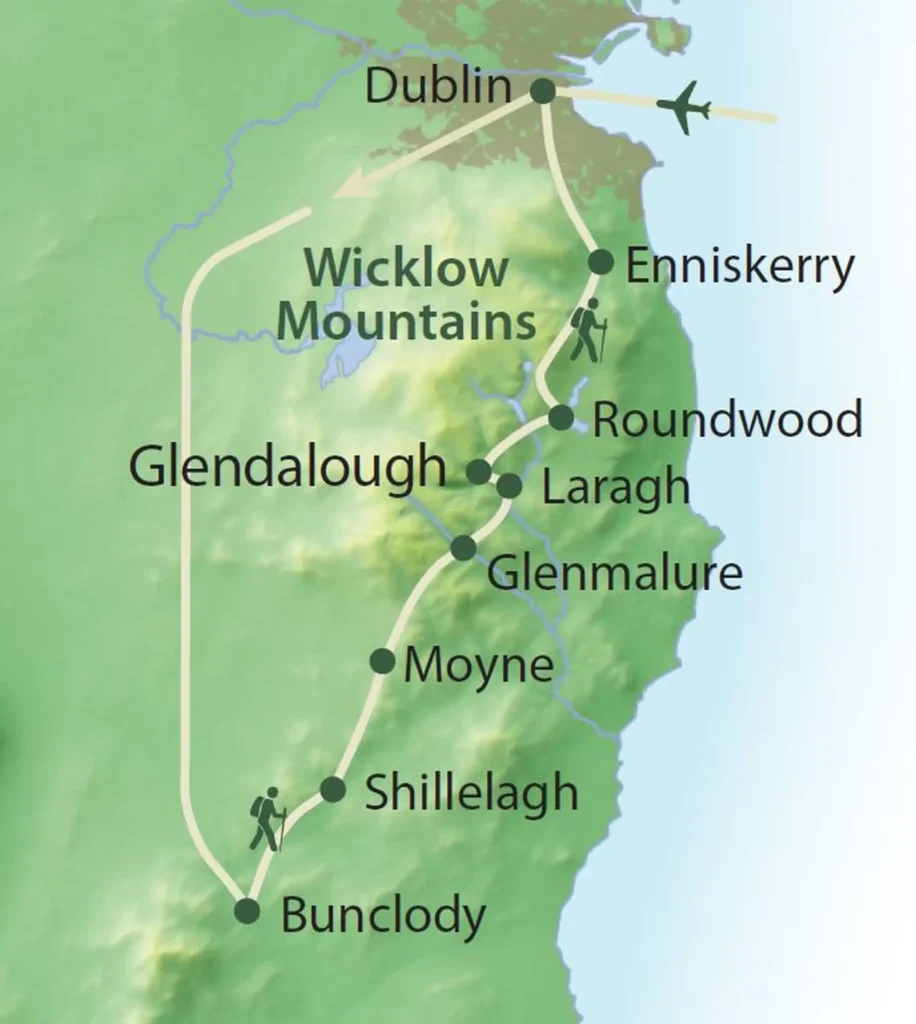 Zu Fuss auf dem Wicklow Way