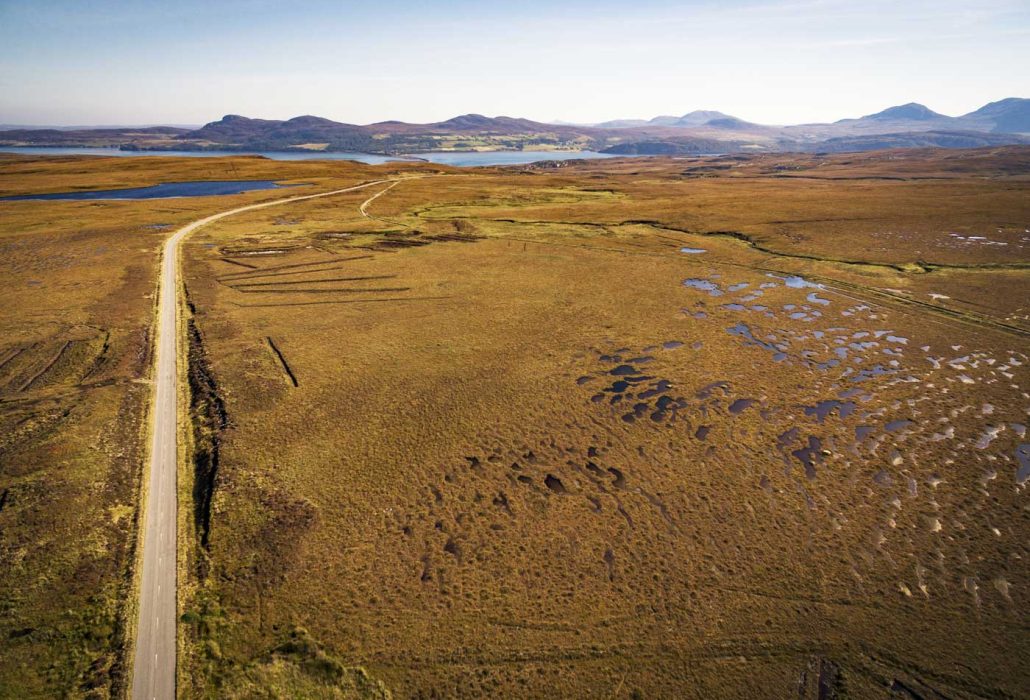 Am Mhoine Near Tongue Schottland