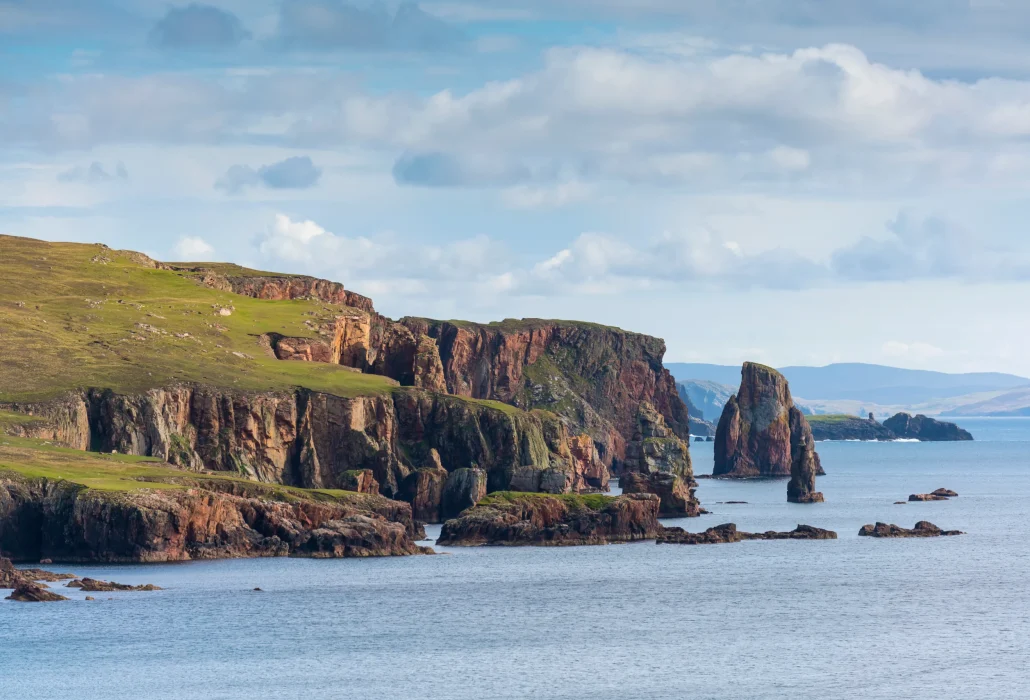 Heads of Groken, Shetland
